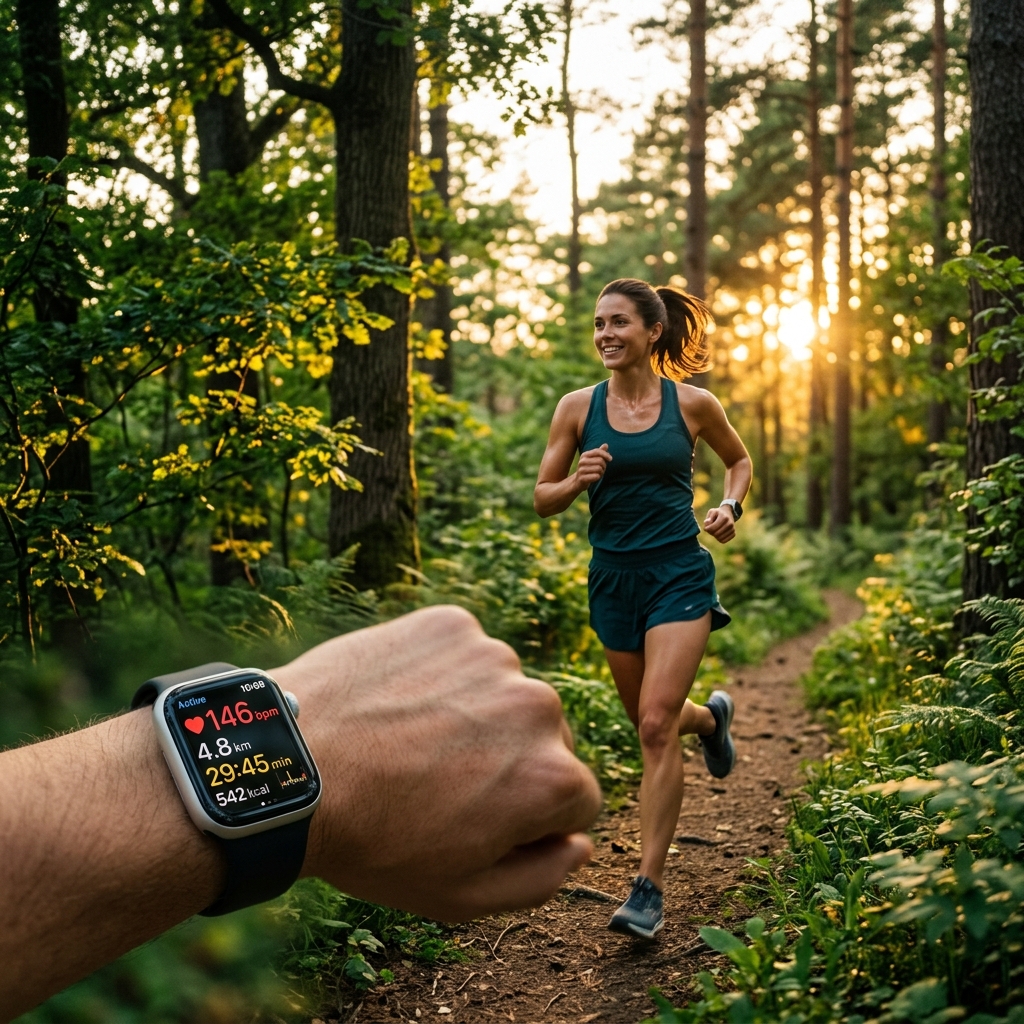 Smartwatch fitness tracker preview
